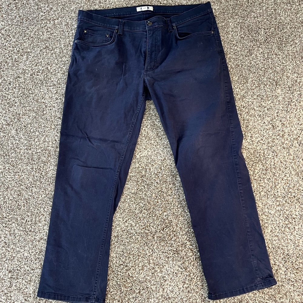 ROWM Men's Blue Khakis